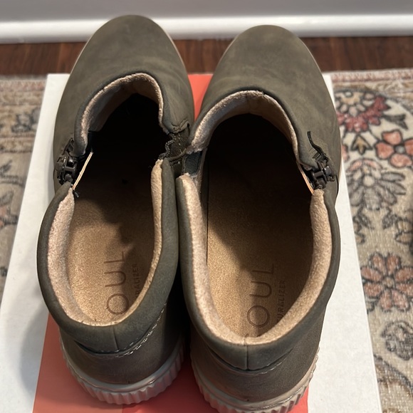 SOUL Naturalizer Womens Turner Comfort Booties🔹Dark Olive🔹8 Wide - Picture 6 of 8